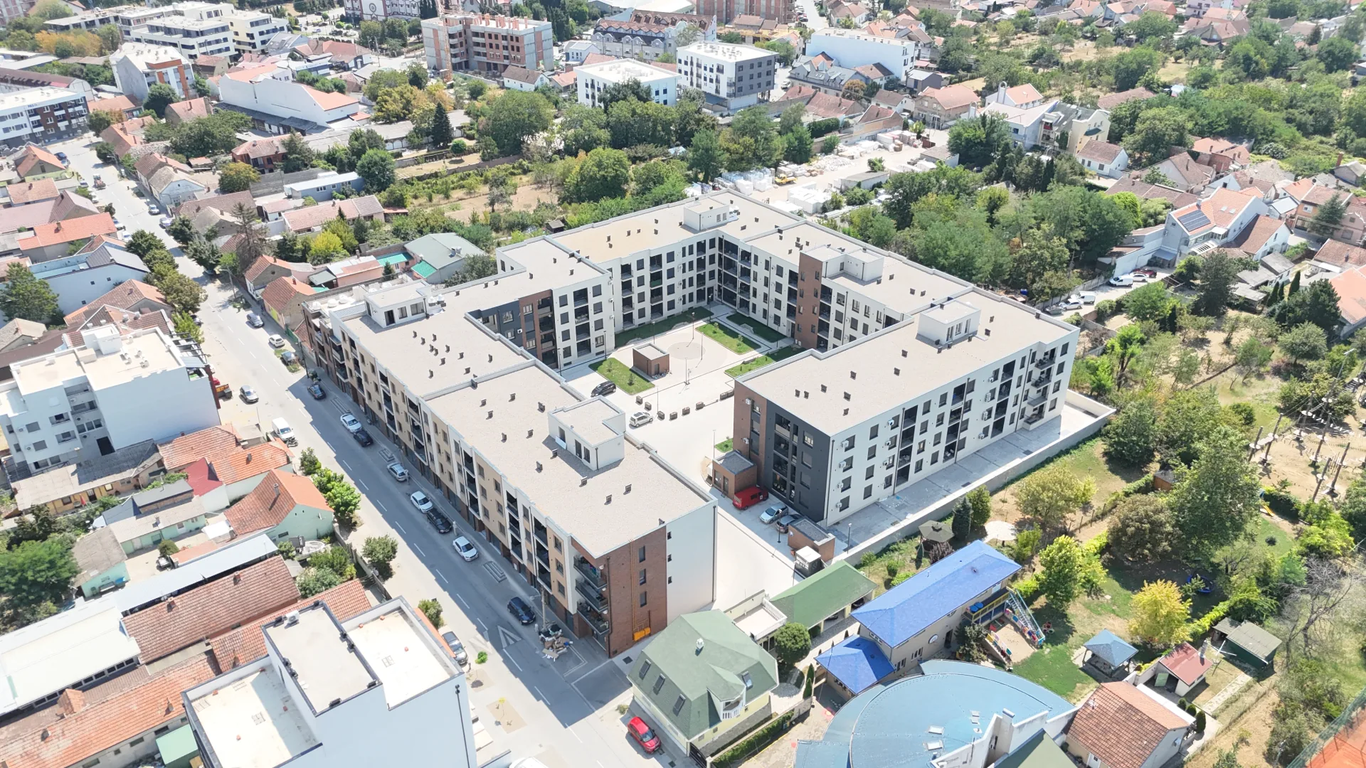 Atrium Residence u urbanom okruženju Telepa